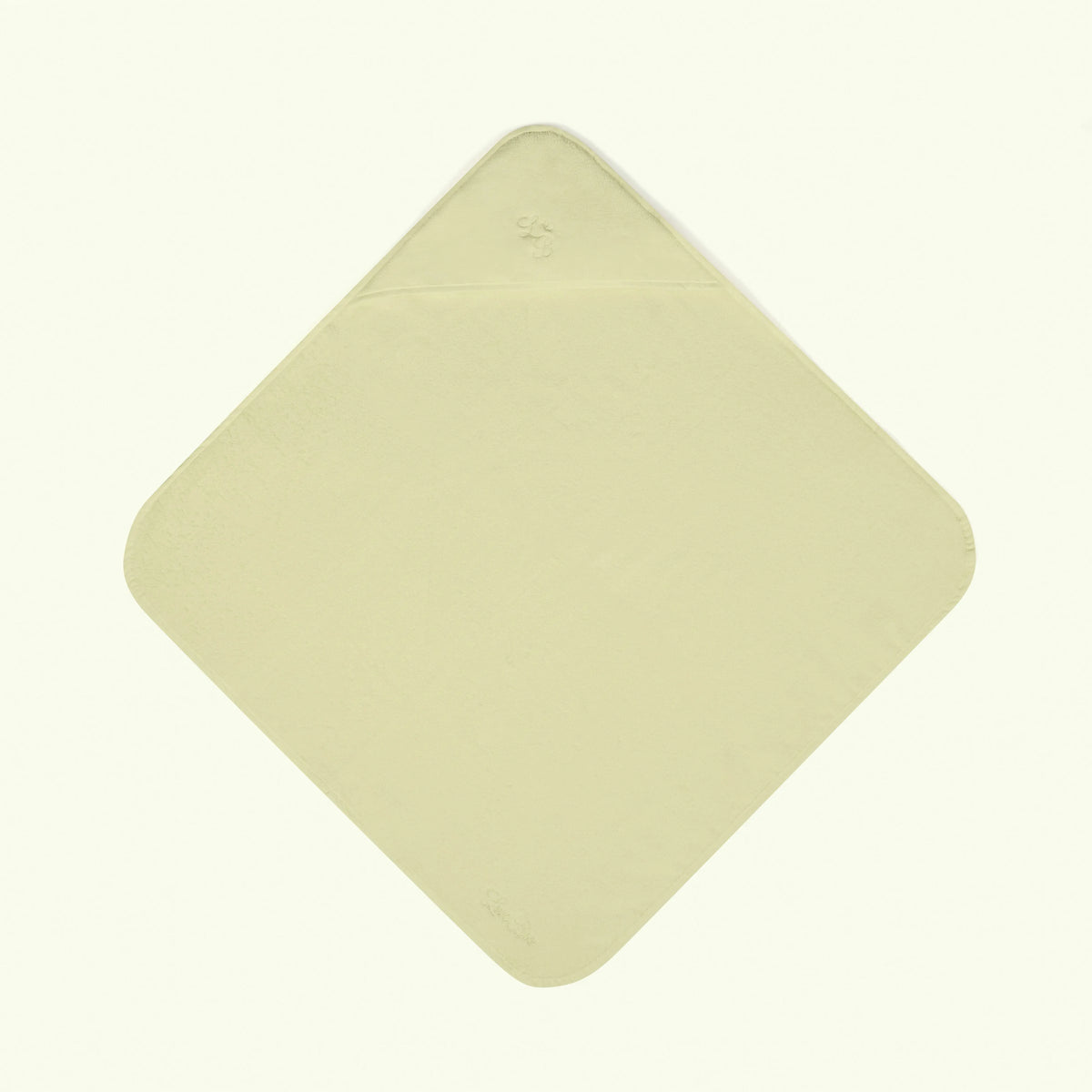 Light green hooded towel hanging - Love Boo UK