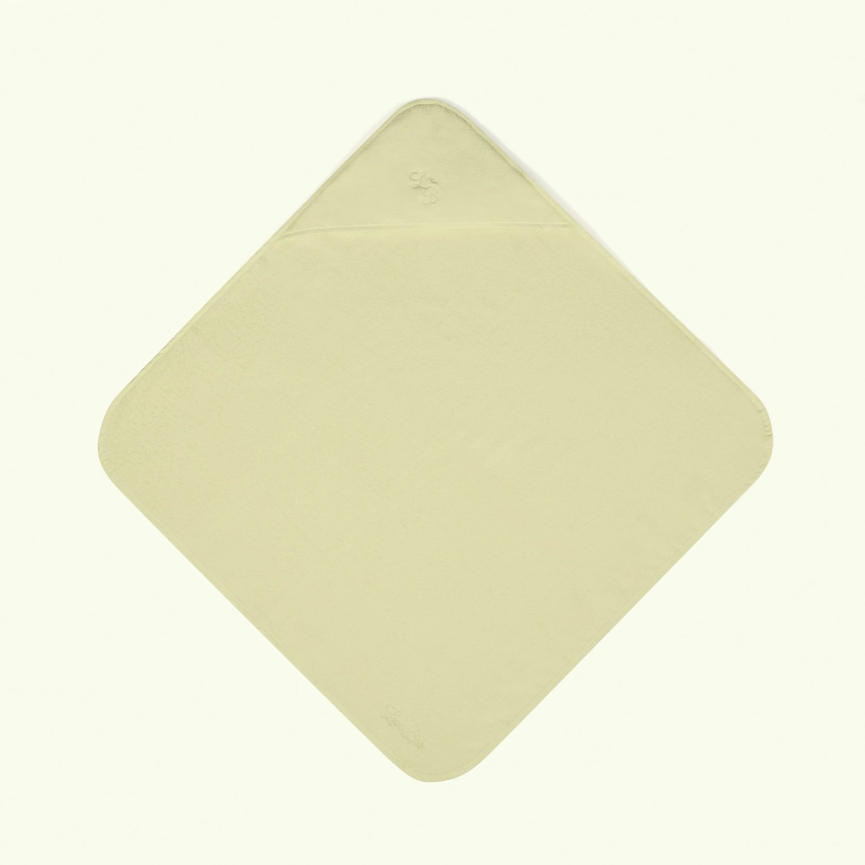 Light green hooded towel hanging - Love Boo UK