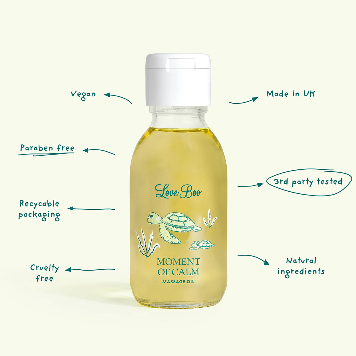 Moment Of Calm Massage Oil Love Boo