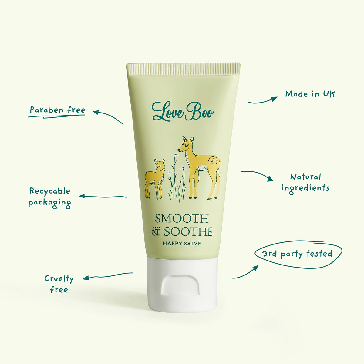Smooth & Soothe Nappy Salve Love Boo
