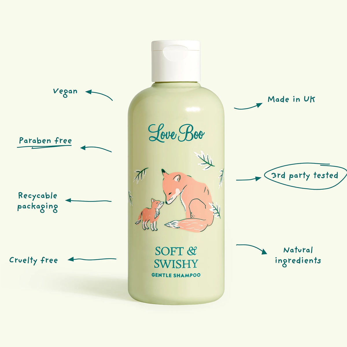 Soft & Swishy Gentle Shampoo Love Boo