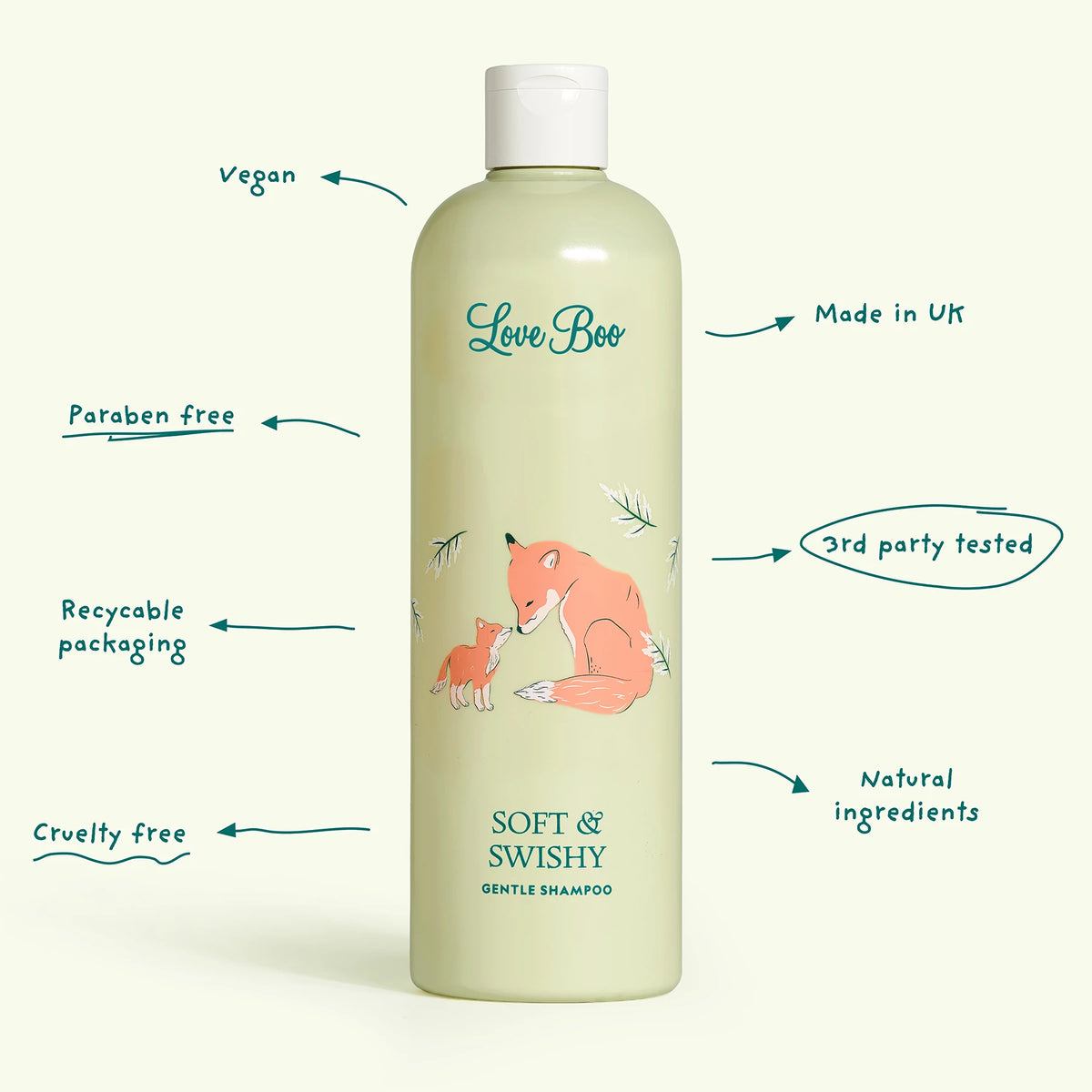 Soft & Swishy Gentle Shampoo Love Boo