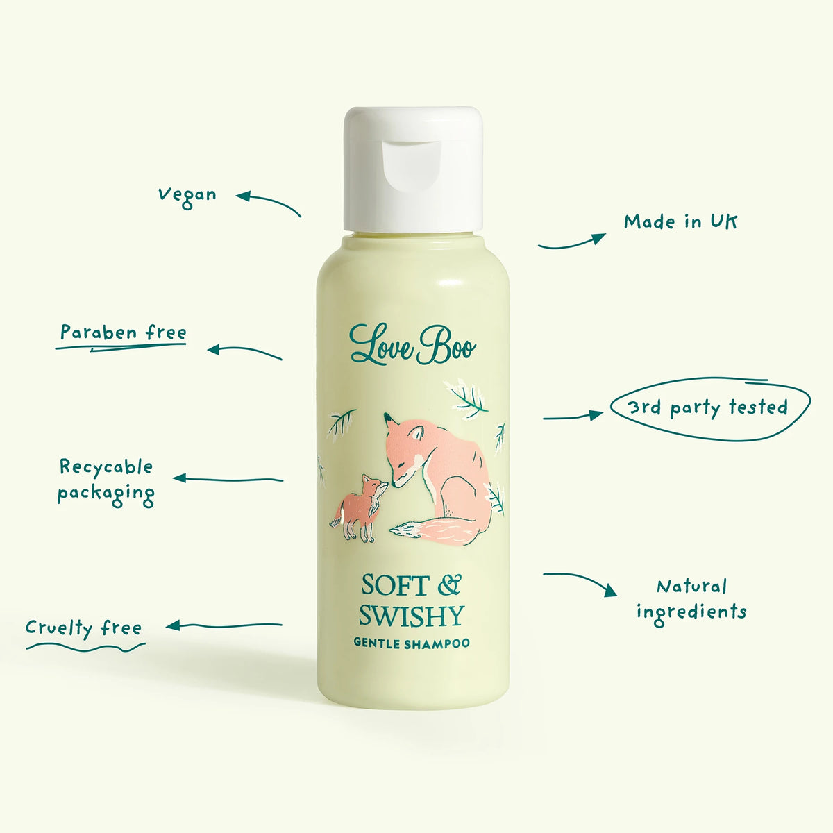 Soft & Swishy Gentle Shampoo Love Boo