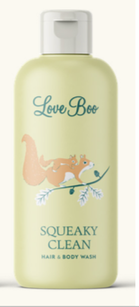 SQUEAKY CLEAN HAIR & BODY WASH