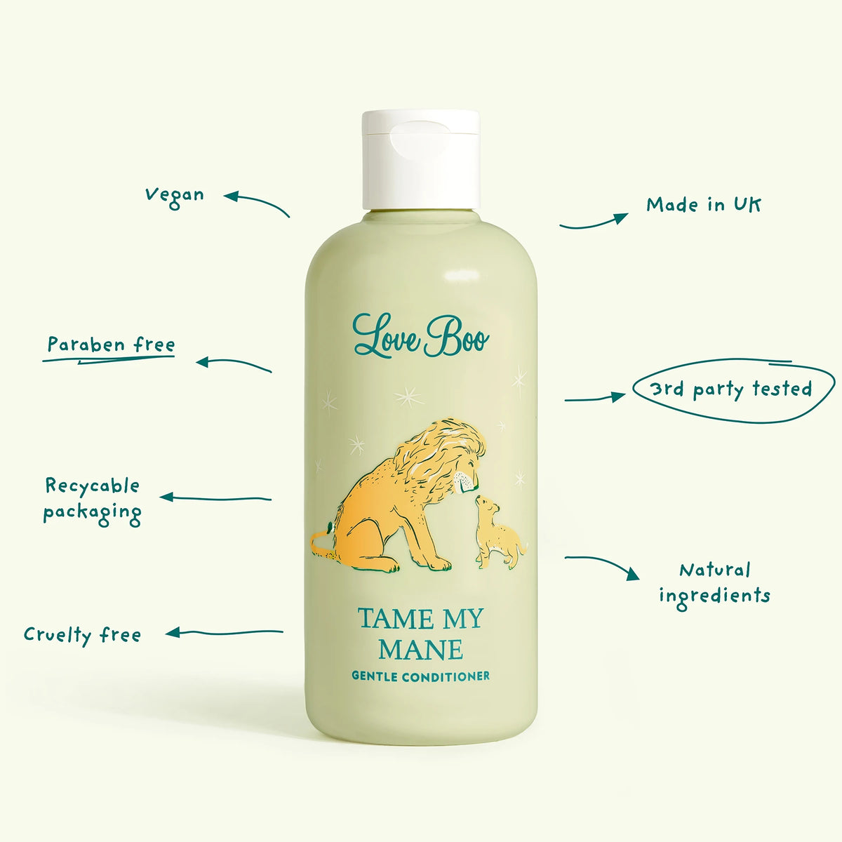 Tame My Mane Gentle Conditioner Love Boo