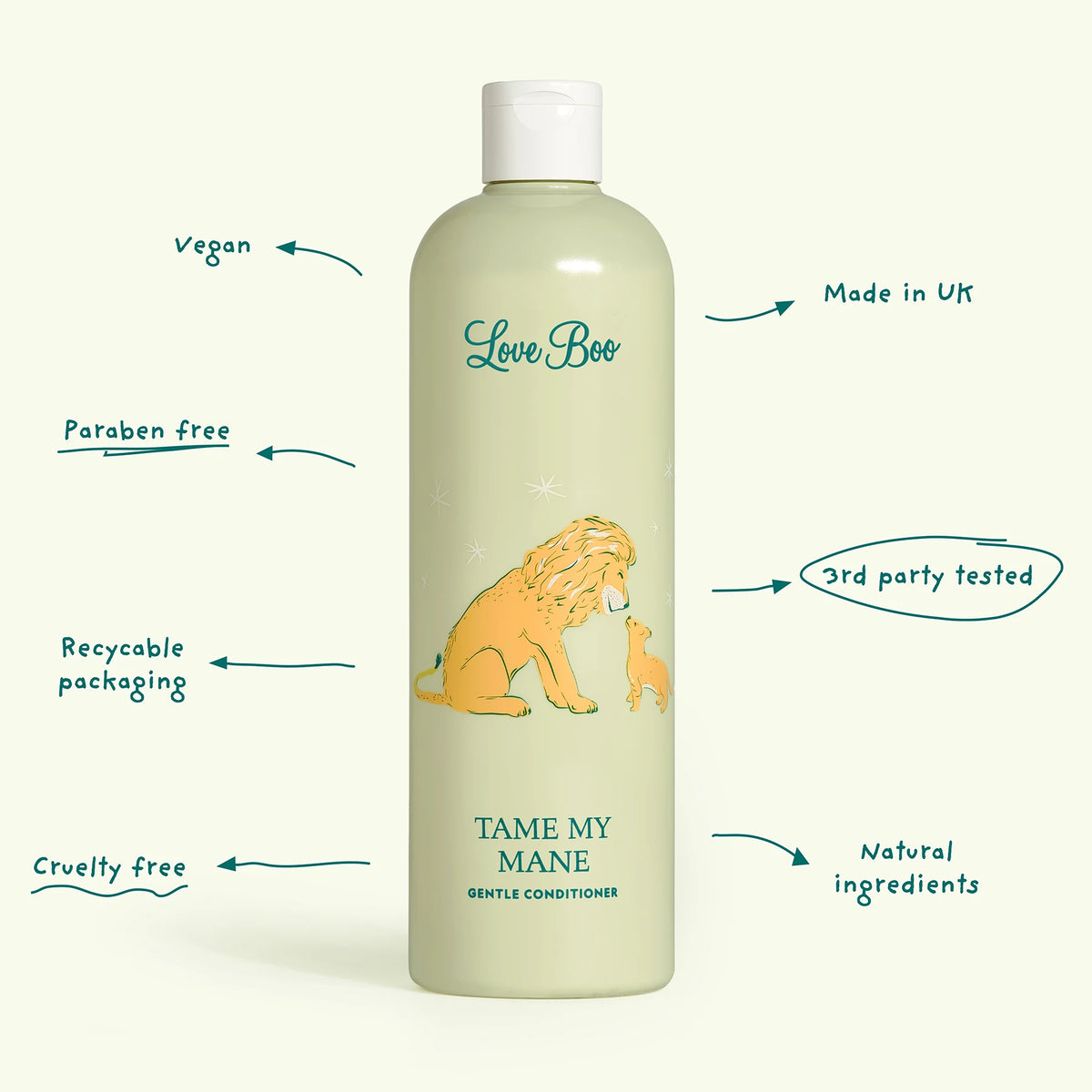 Tame My Mane Gentle Conditioner Love Boo